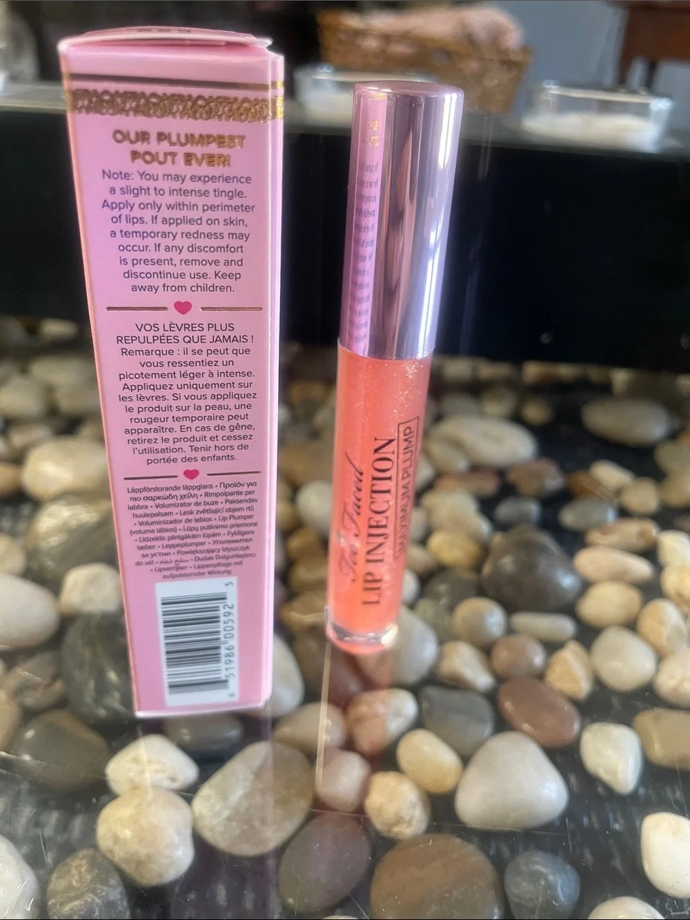 Too Faced Lip Injection Maximum Plump in Cotton Candy Kisses